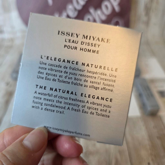 Issey Miyake L'Eau d'Issey Pour Homme Samples - Picture 4 of 4